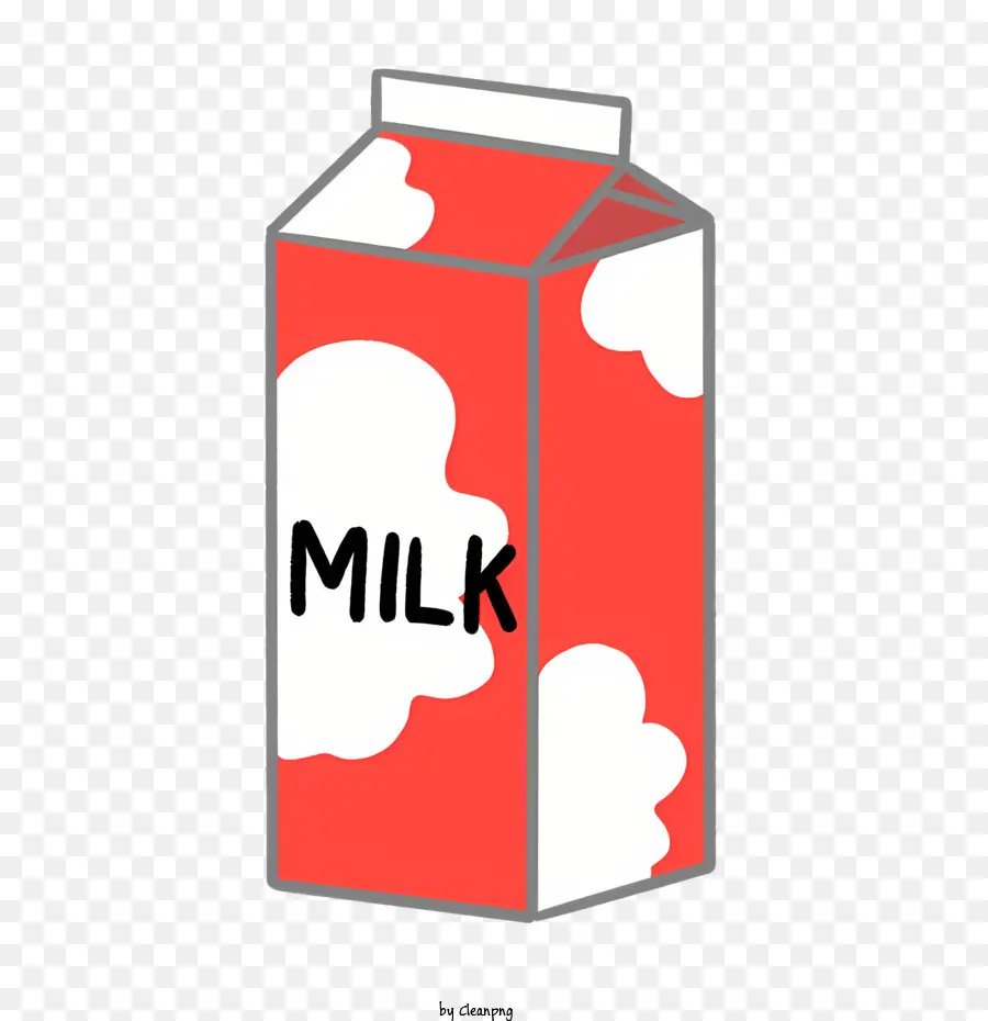 الكرتون，الحليب PNG