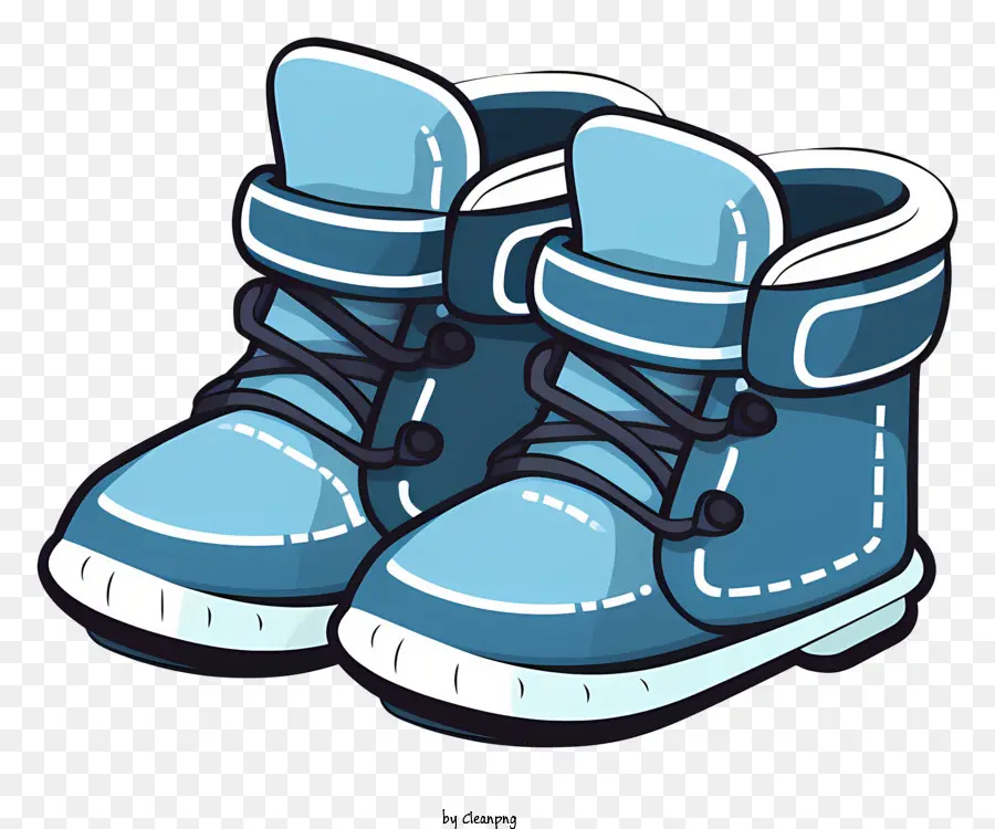 أحذية الشتاء，أحذية الثلج الأزرق PNG