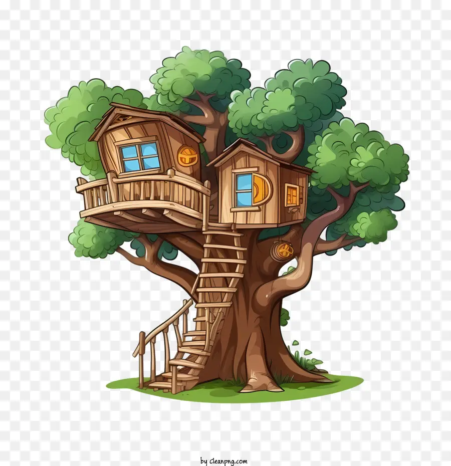 منزل الشجرة，مرفوع PNG