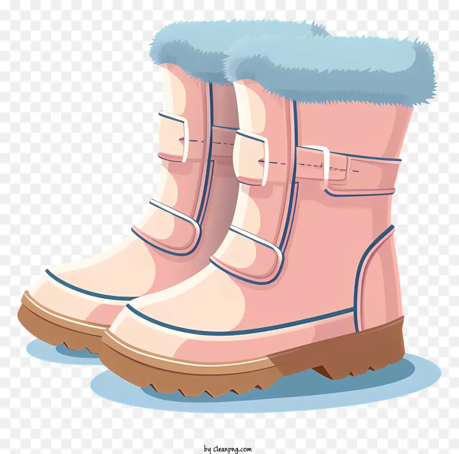 أحذية الشتاء，حذاء الشتاء النسائي PNG
