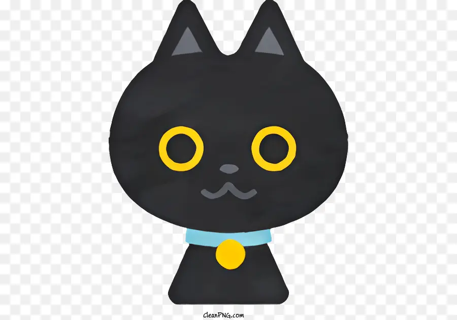 الكرتون，القط الأسود PNG