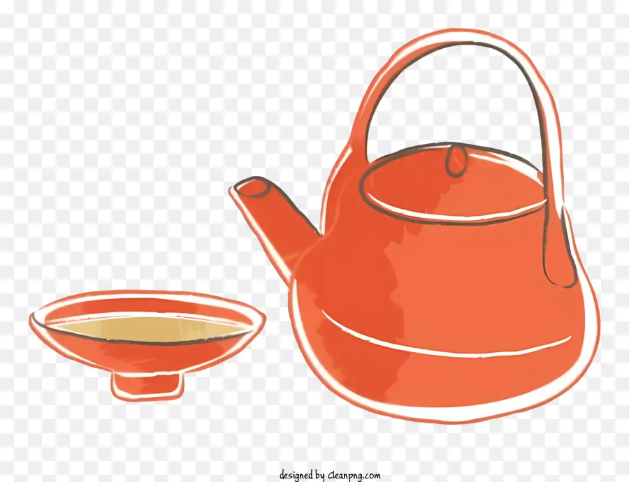 إبريق الشاي，وعاء PNG