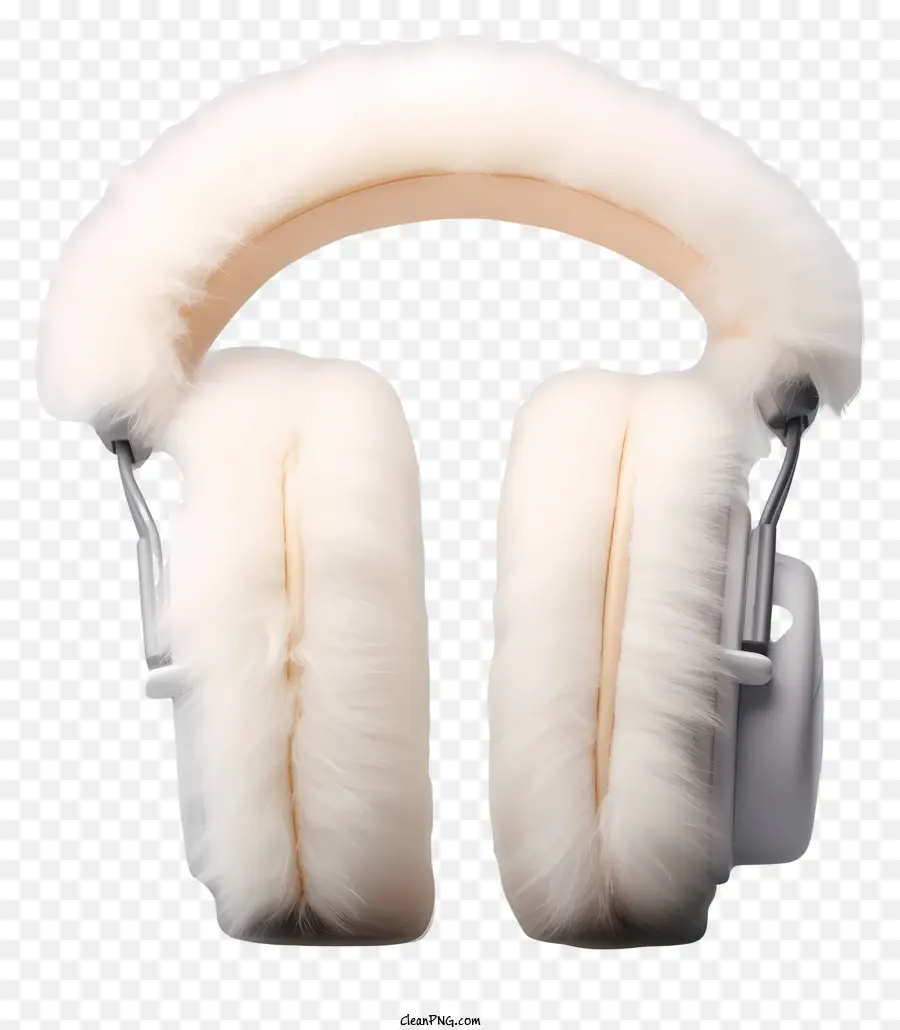 رقيق الأذن，أغطية أذن بيضاء PNG