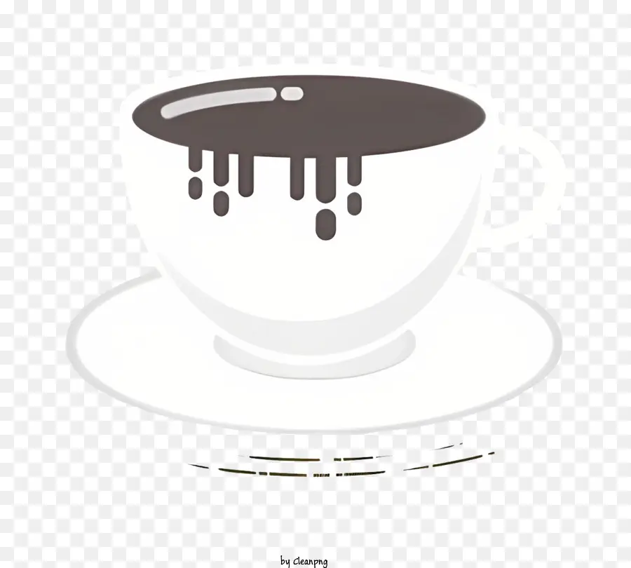 القهوة，كأس الخزف PNG