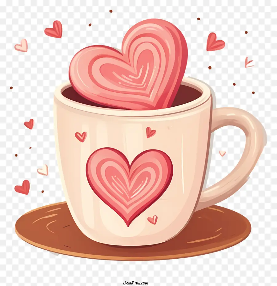 قهوة عيد الحب المسطحة，القهوة PNG