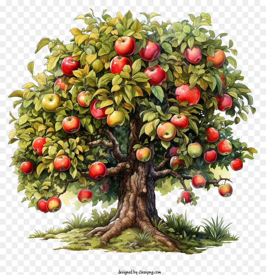 شجرة فاكهة，شجرة التفاح PNG