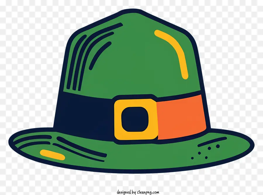 الكرتون，الأخضر قبعة PNG