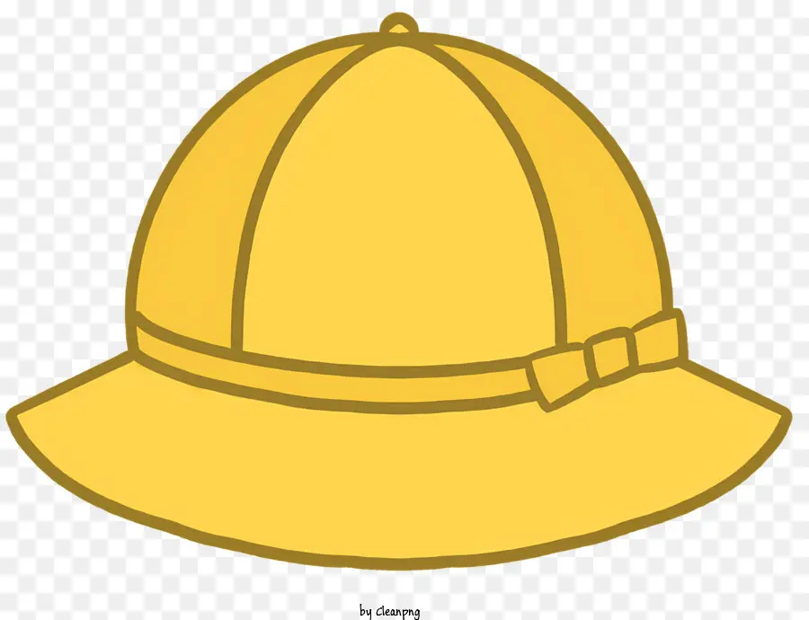 القبعة الصفراء，قبعة القوس PNG