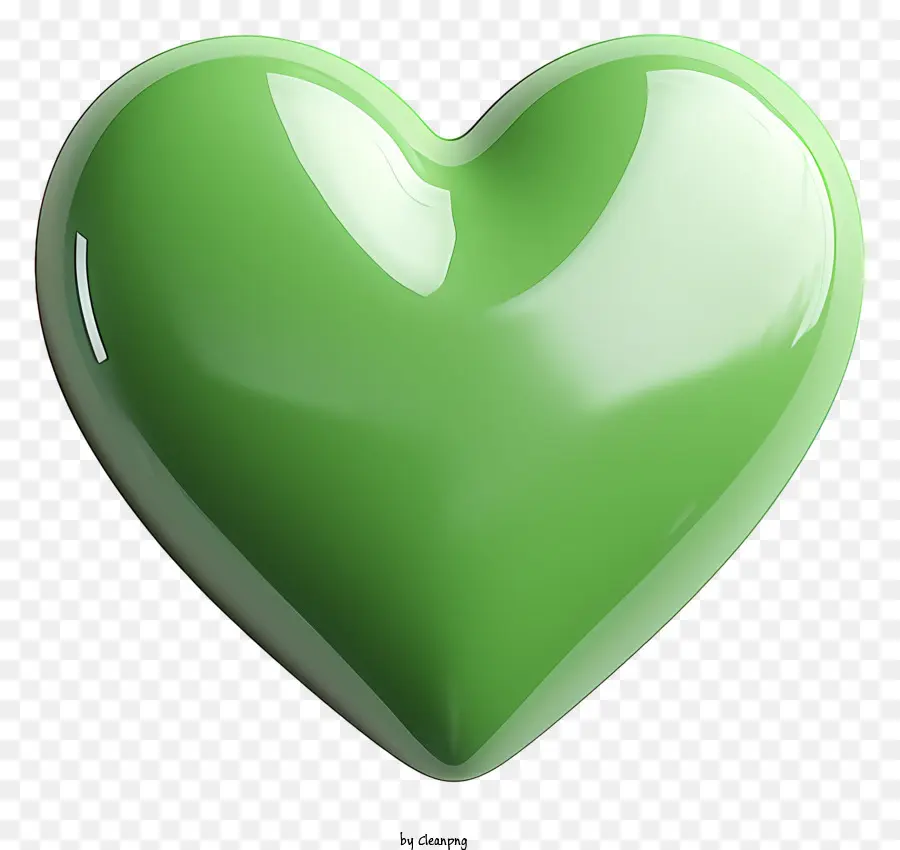 القلب，القلب الأخضر PNG