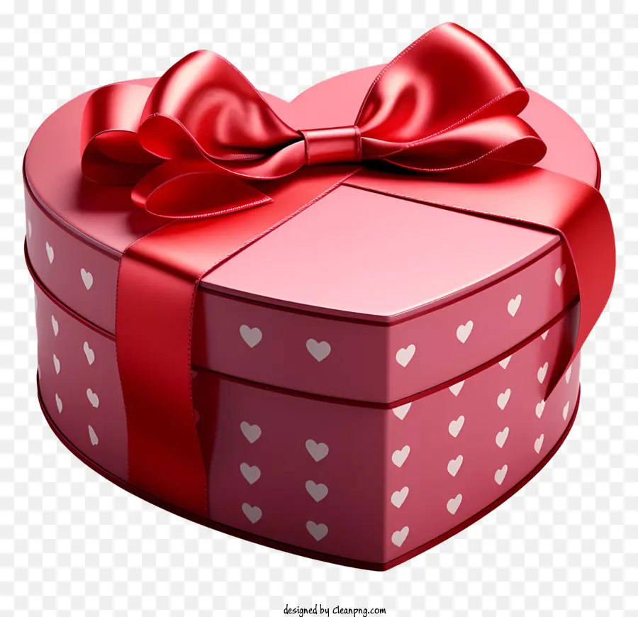هدية مربع，Heartshaped مربع PNG