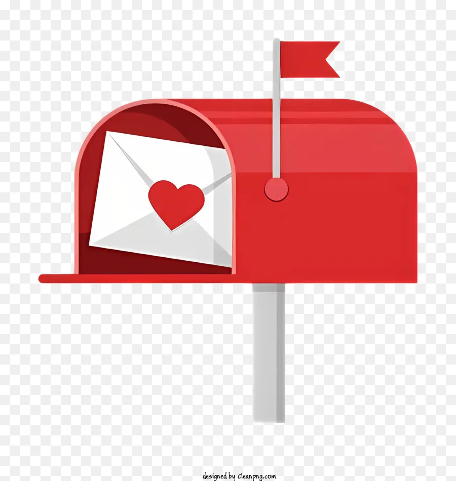 البريد，صندوق البريد الأحمر PNG