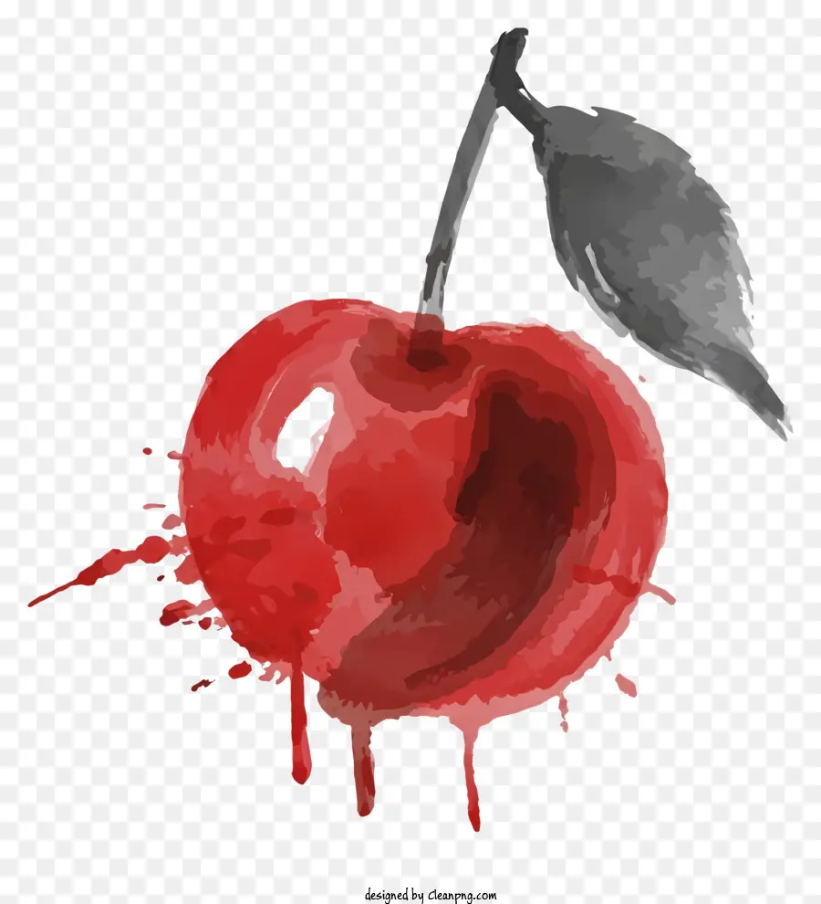 الكرتون，التفاح الأحمر PNG