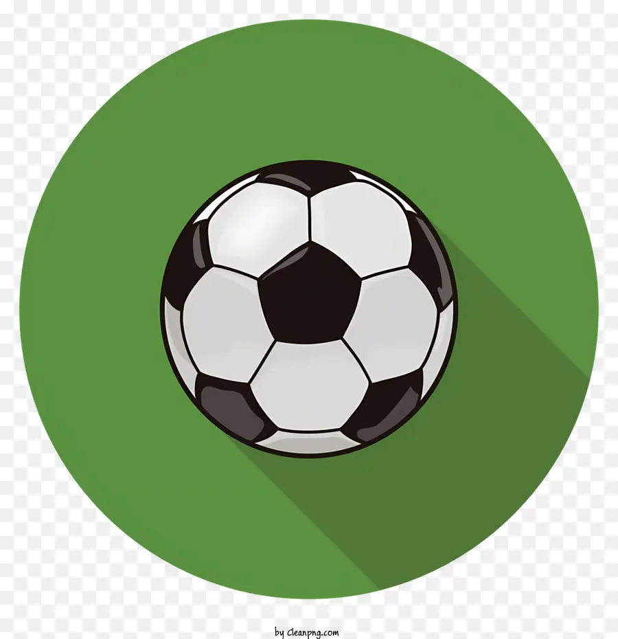 كرة القدم，دائرة خضراء PNG