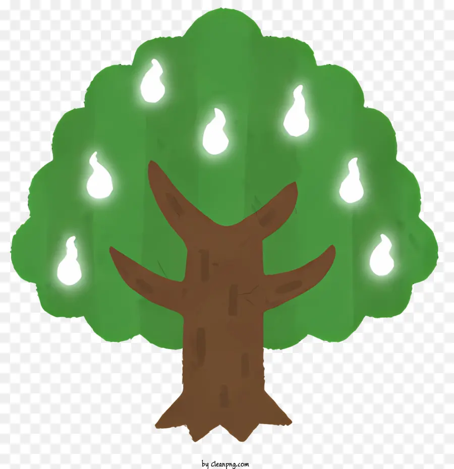 الطبيعة，شجرة سحرية PNG