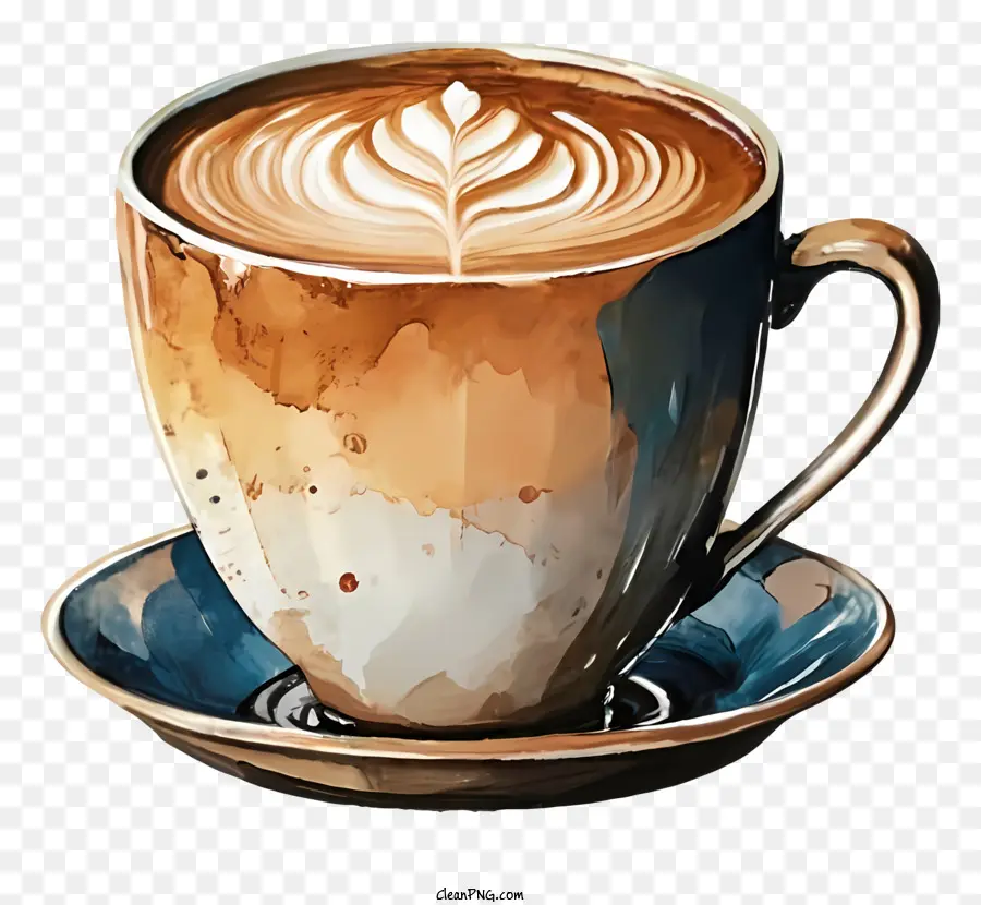 الكرتون，فنجان القهوة PNG