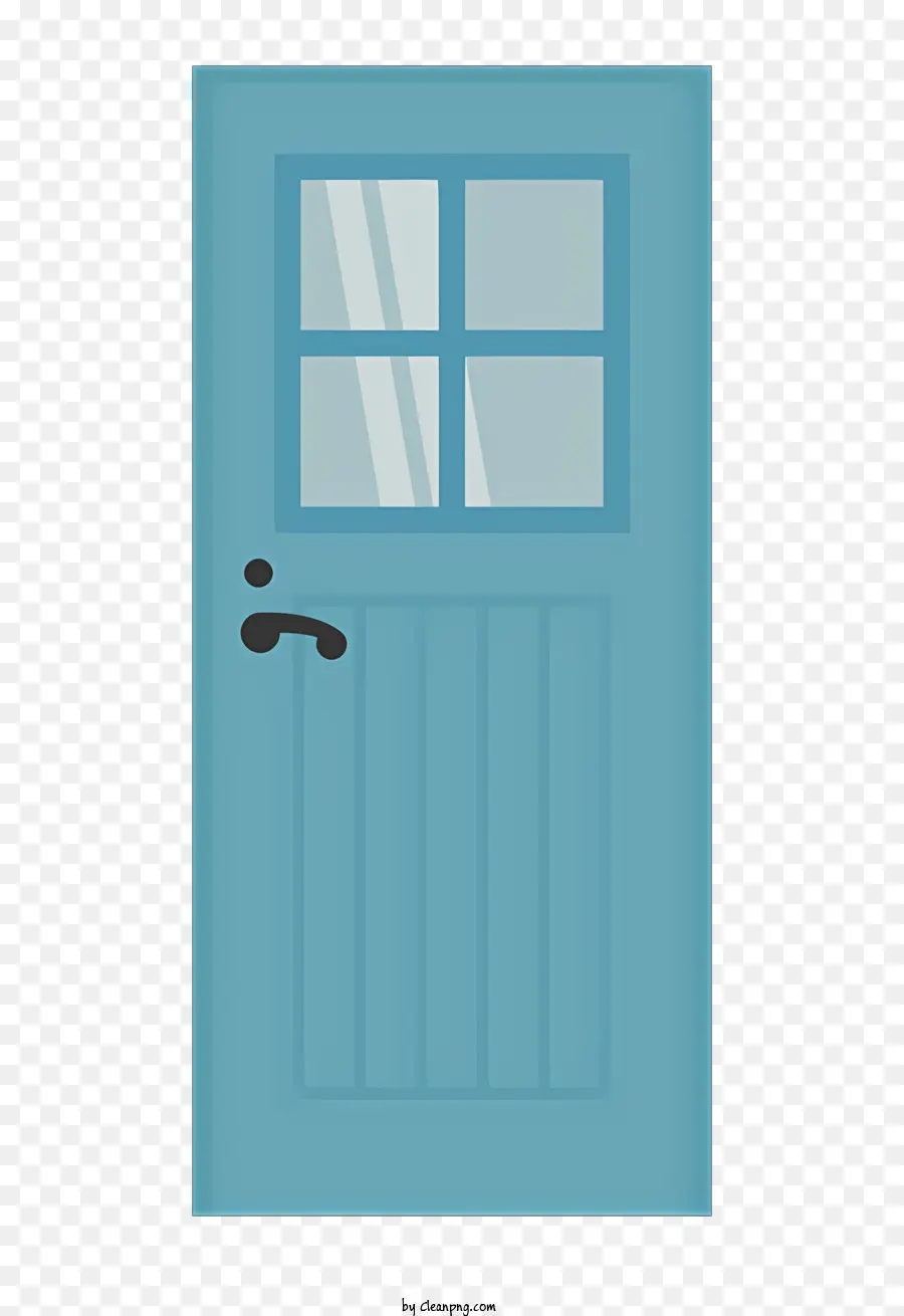 الباب الأزرق，باب الخشب PNG