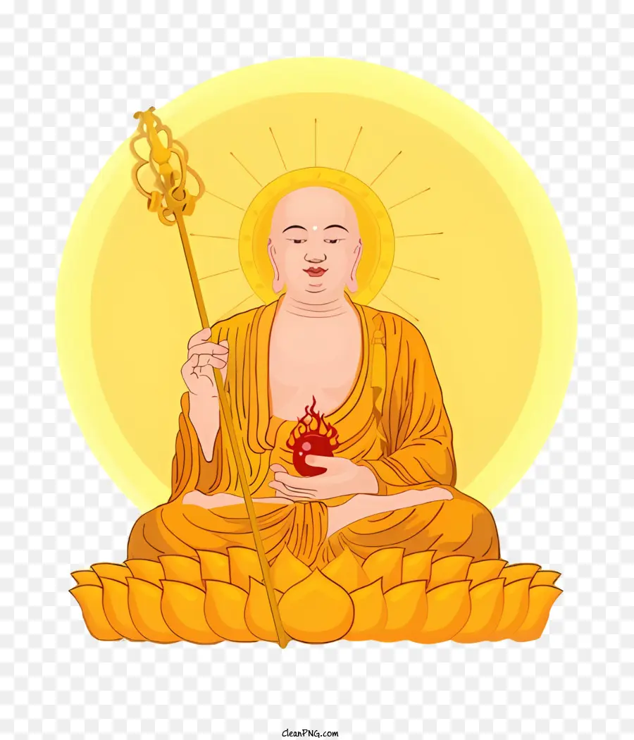 بودي اليوم，راهب بوذي PNG