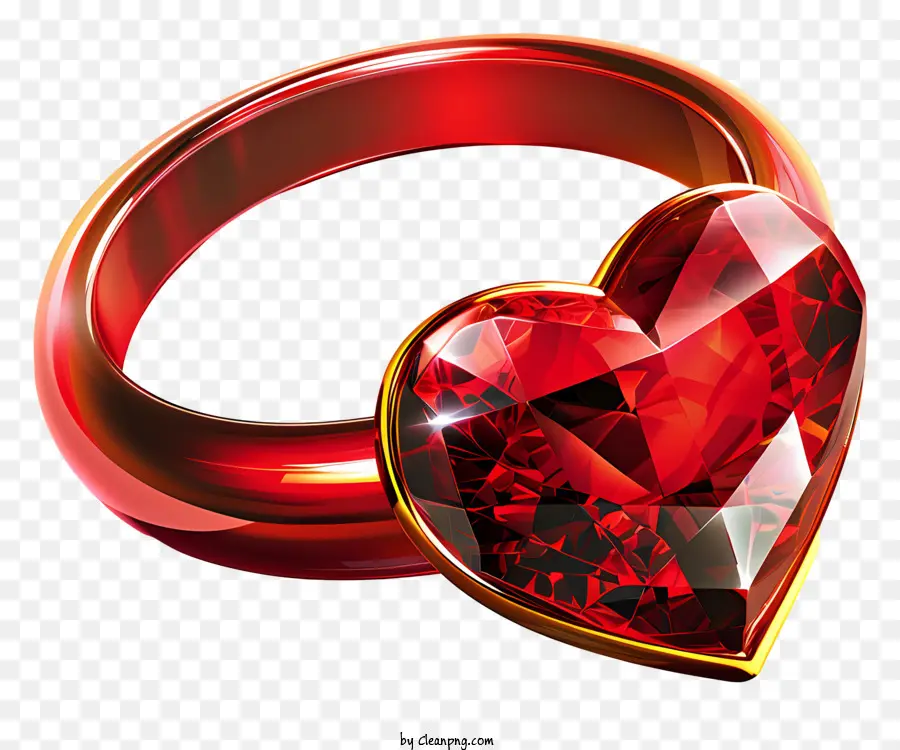 عناصر الحب，أحجار القلب الأحمر PNG