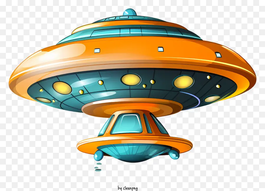 الرسوم المتحركة سفينة الفضاء Ufo，جسم غامض PNG