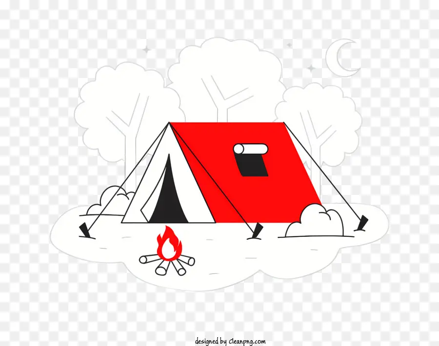 التخييم，خيمة PNG