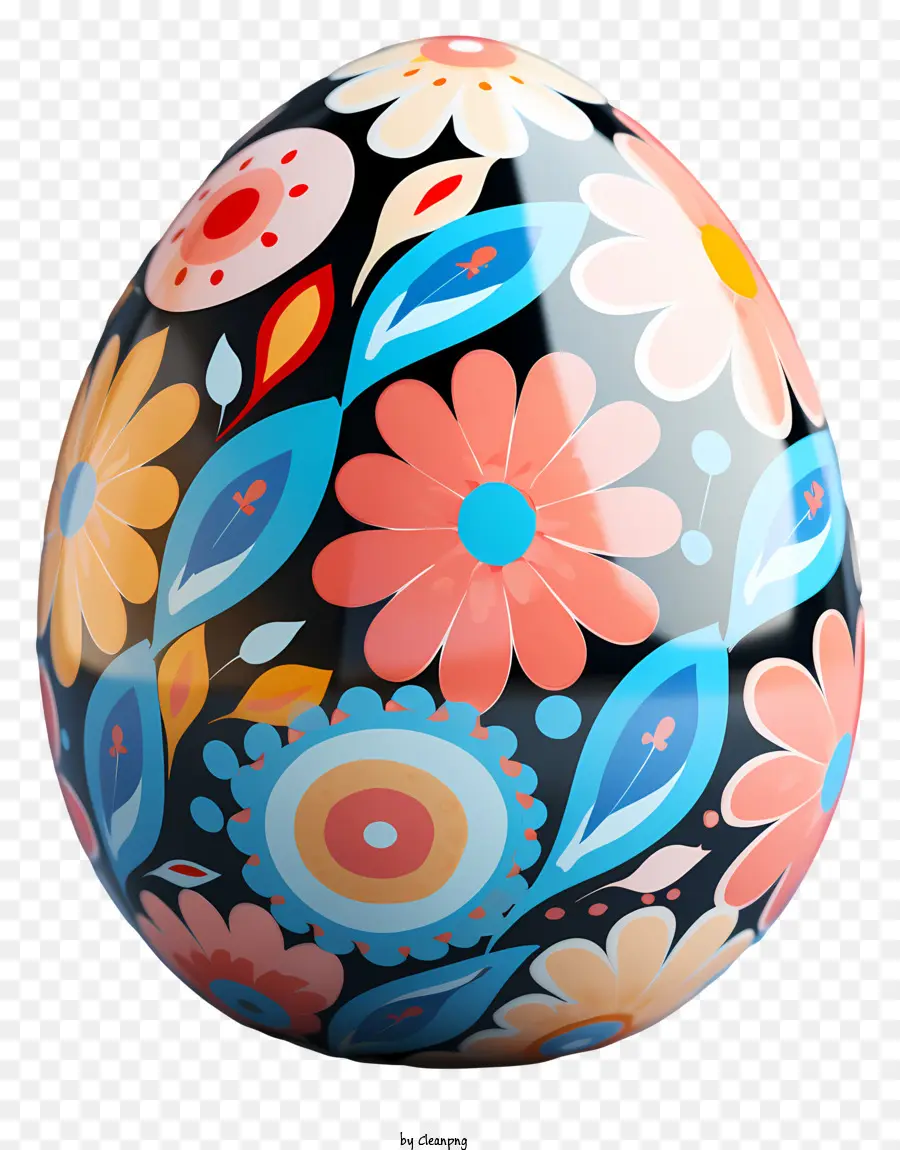 بيض عيد الفصح الواقعية ثلاثية الأبعاد，بيضة عيد الفصح PNG