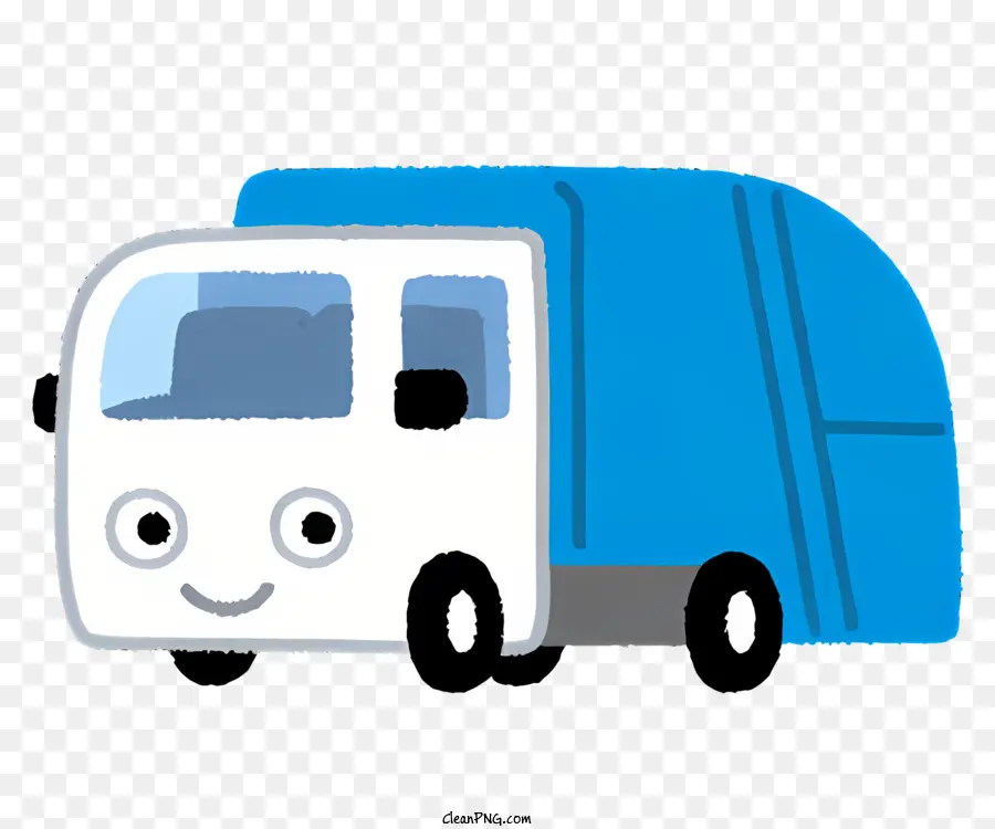 شاحنة الأبيض，شاحنة غطاء بلاستيكية زرقاء PNG