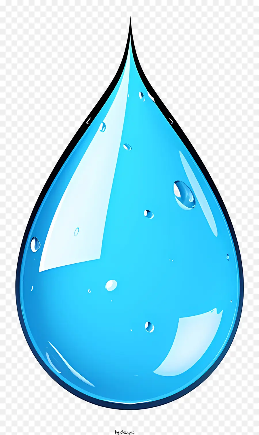 انخفاض المياه الواقعية，قطرات الماء PNG