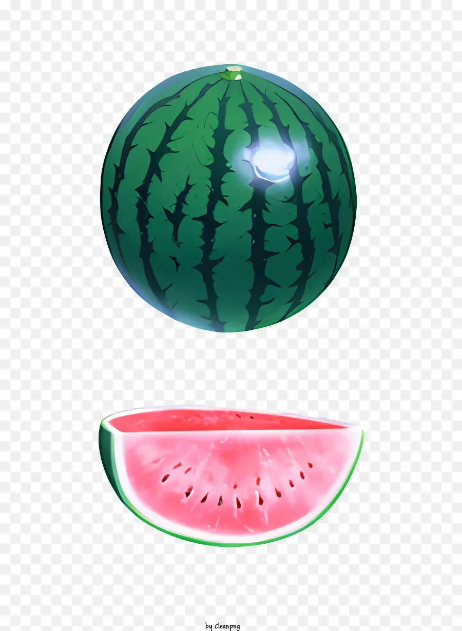 الفاكهة，البطيخ PNG