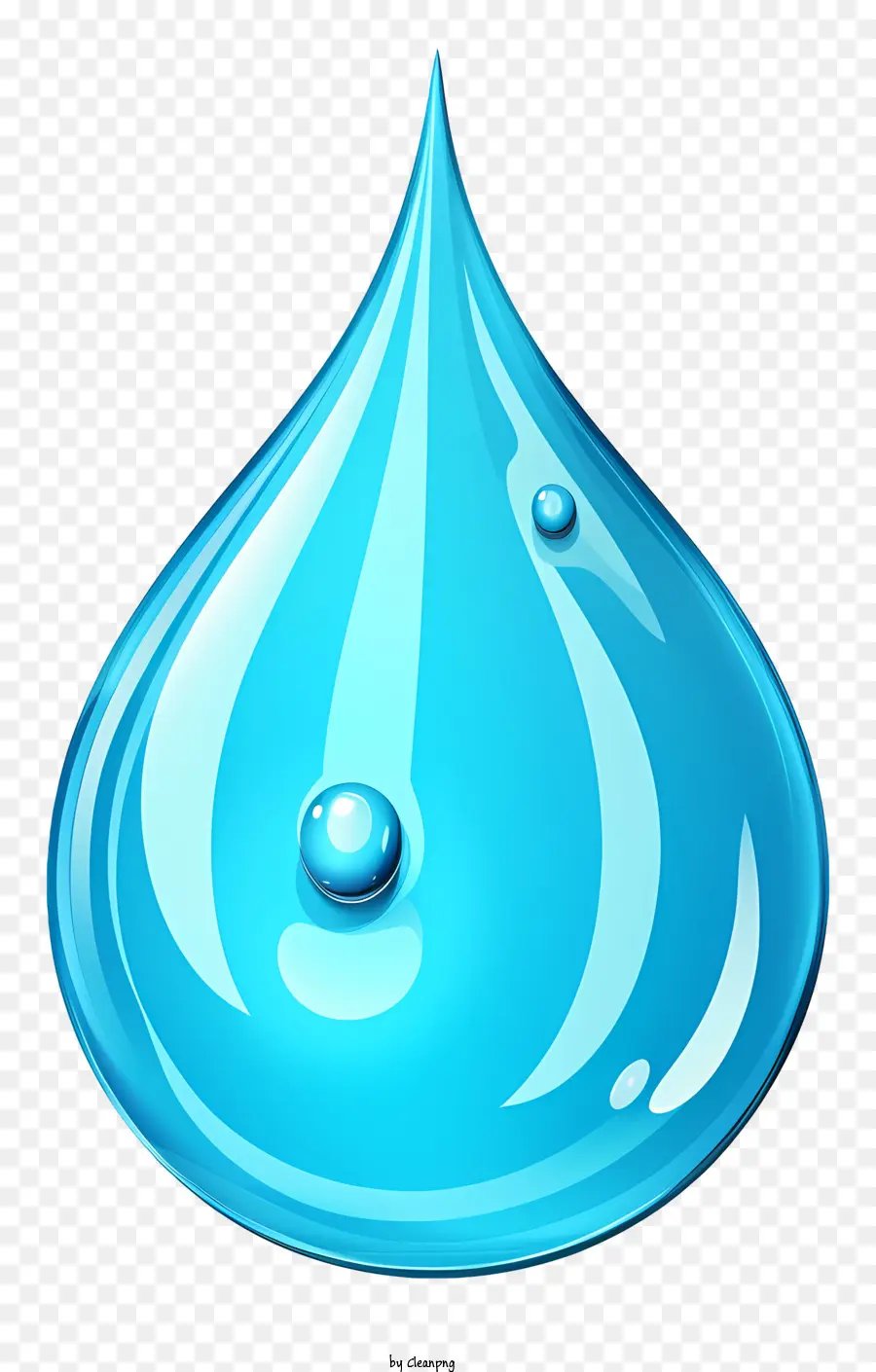 انخفاض المياه المسطحة，أيقونة قطرة الماء PNG