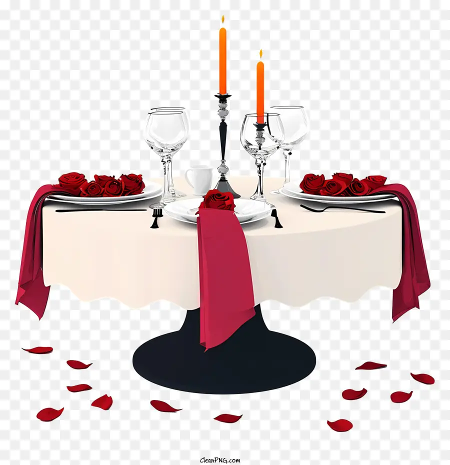 مجموعة عشاء رومانسية，عشاء رومانسي PNG