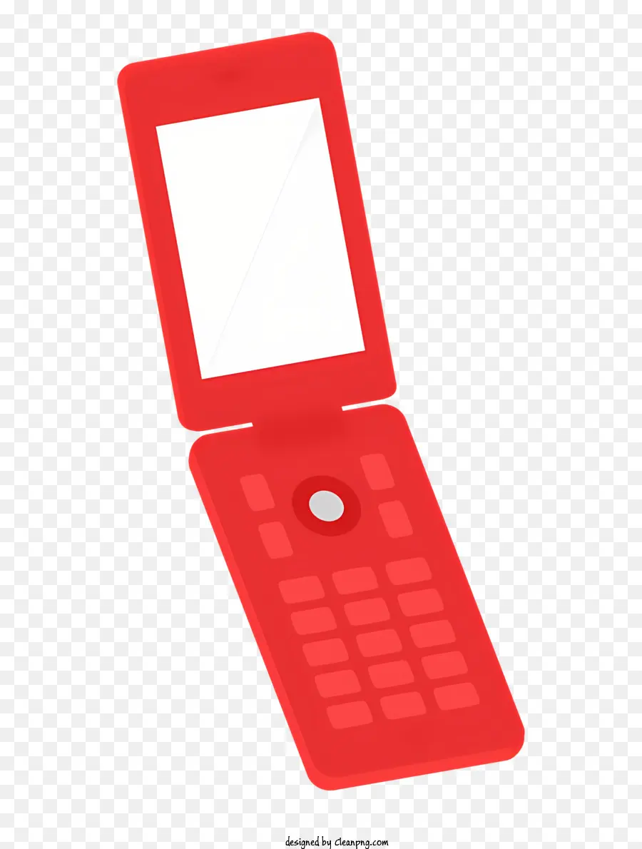الهاتف الذكي الأحمر，شاشة على الظهر PNG