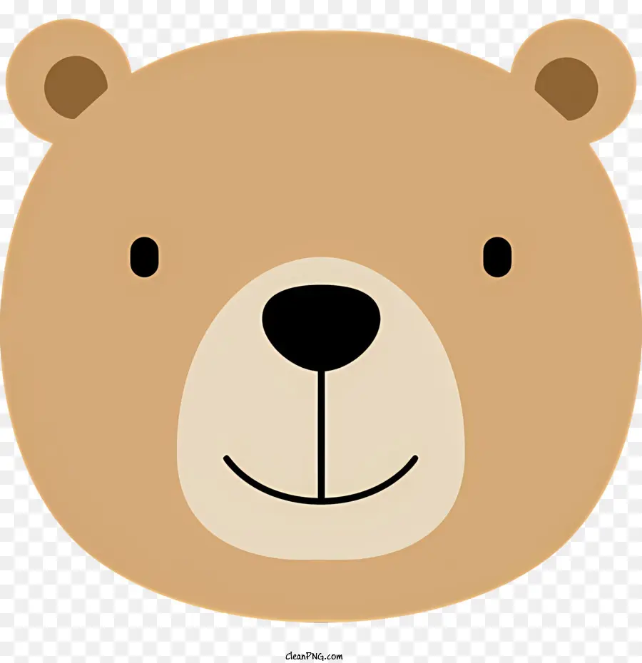 رأس الدب，الدب البني PNG