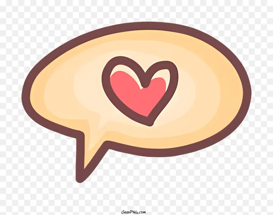 قلوب المحادثة，شكل قلب ، PNG
