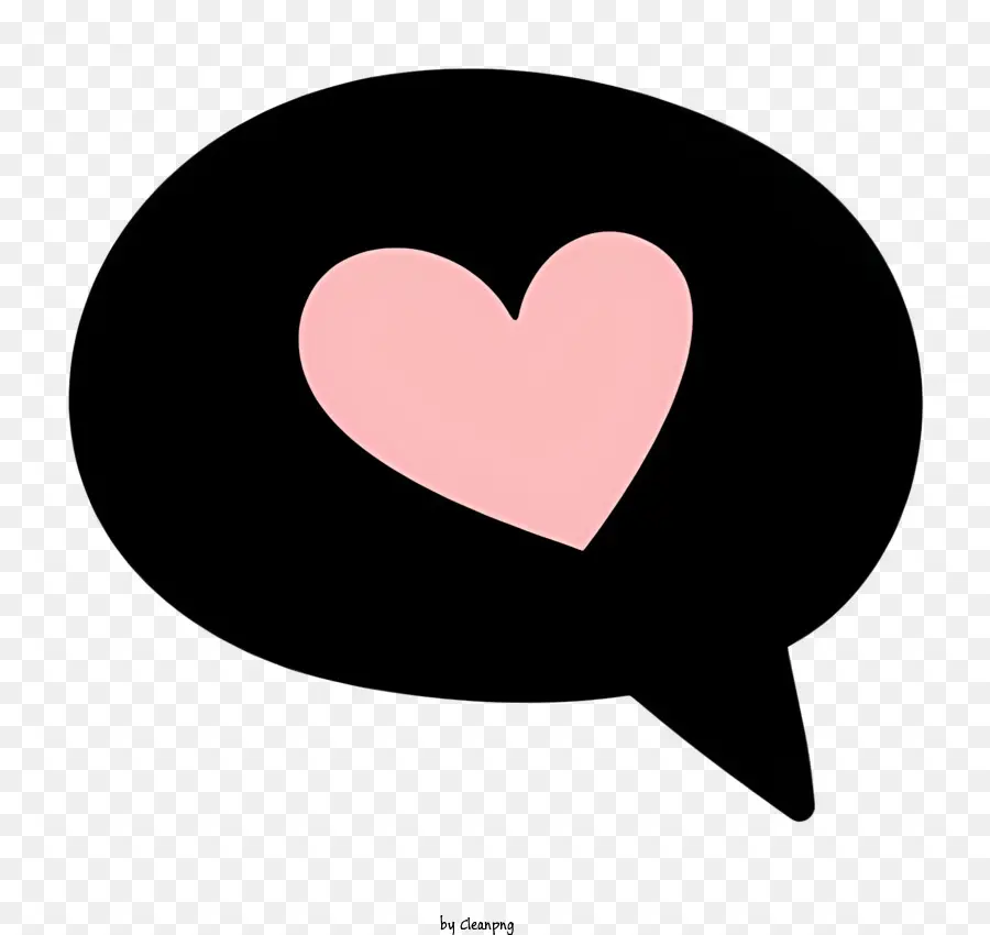 قلوب المحادثة，شكل قلب ، PNG