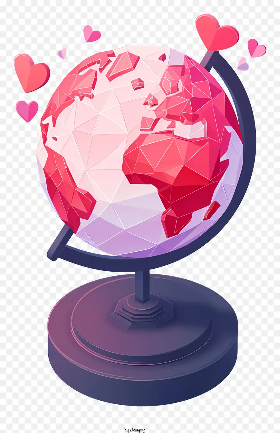 عيد الحب الحب，العالم أنحاء العالم PNG