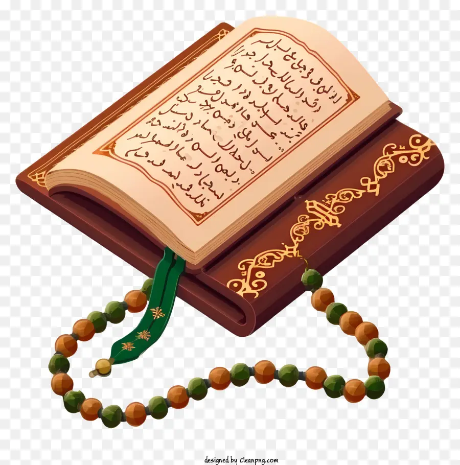 الكتاب المقدس للقرآن وخرز الصلاة الرموز التعبيرية，القرآن PNG