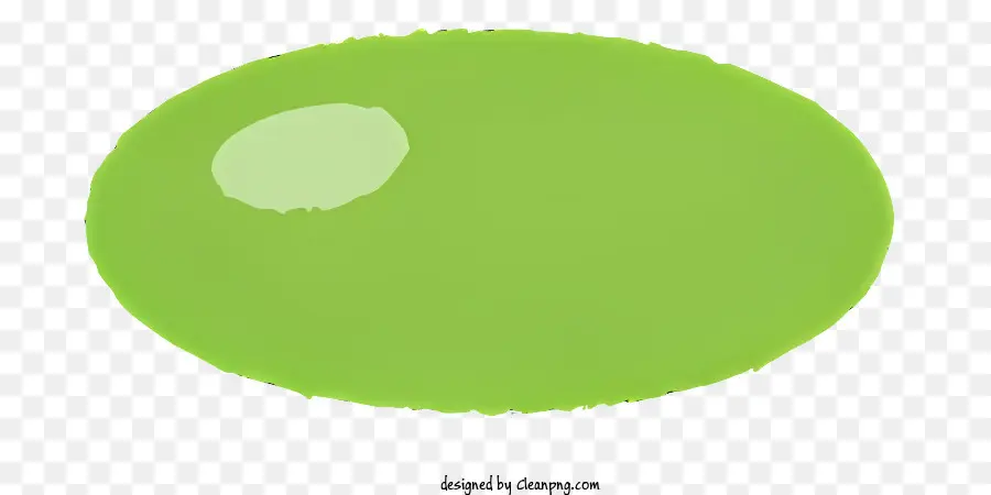 الكرة الخضراء，سطح أملس PNG