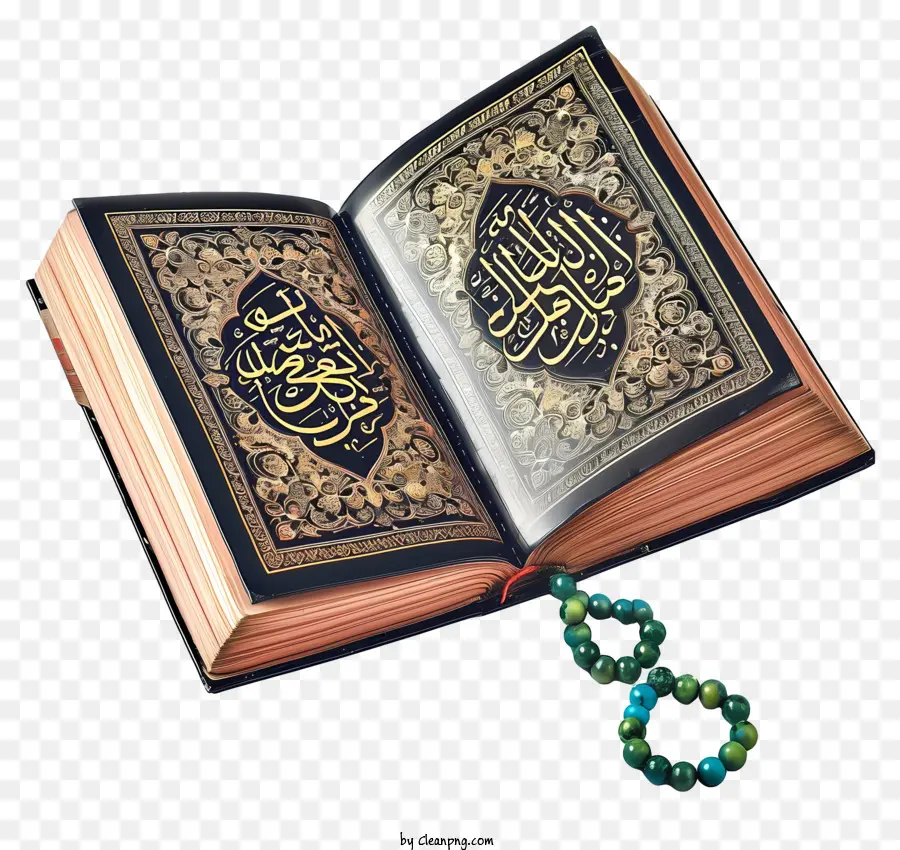 كتاب القرآن والصلاة حبات，القرآن PNG