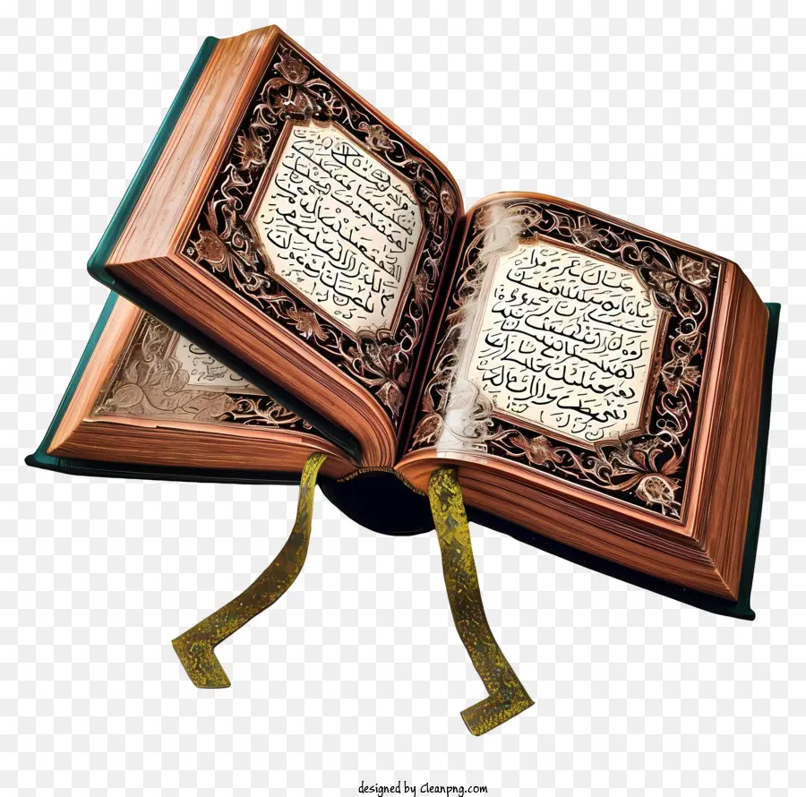 كتاب القرآن，القرآن المفتوح PNG