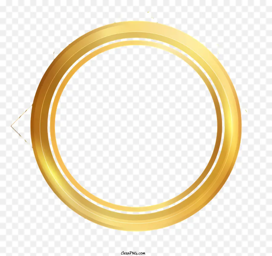 الدائرة الذهبية，الخاتم الذهبي PNG