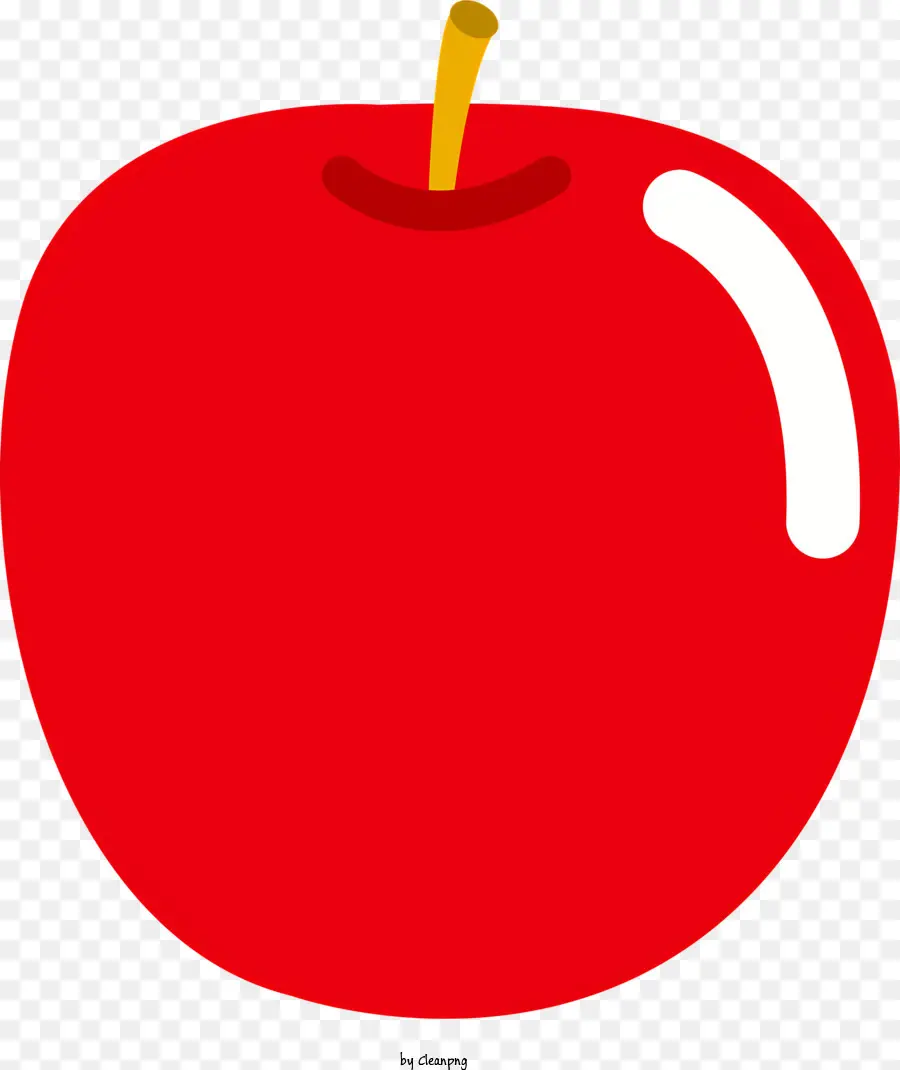 التفاح الأحمر，ملصقا PNG