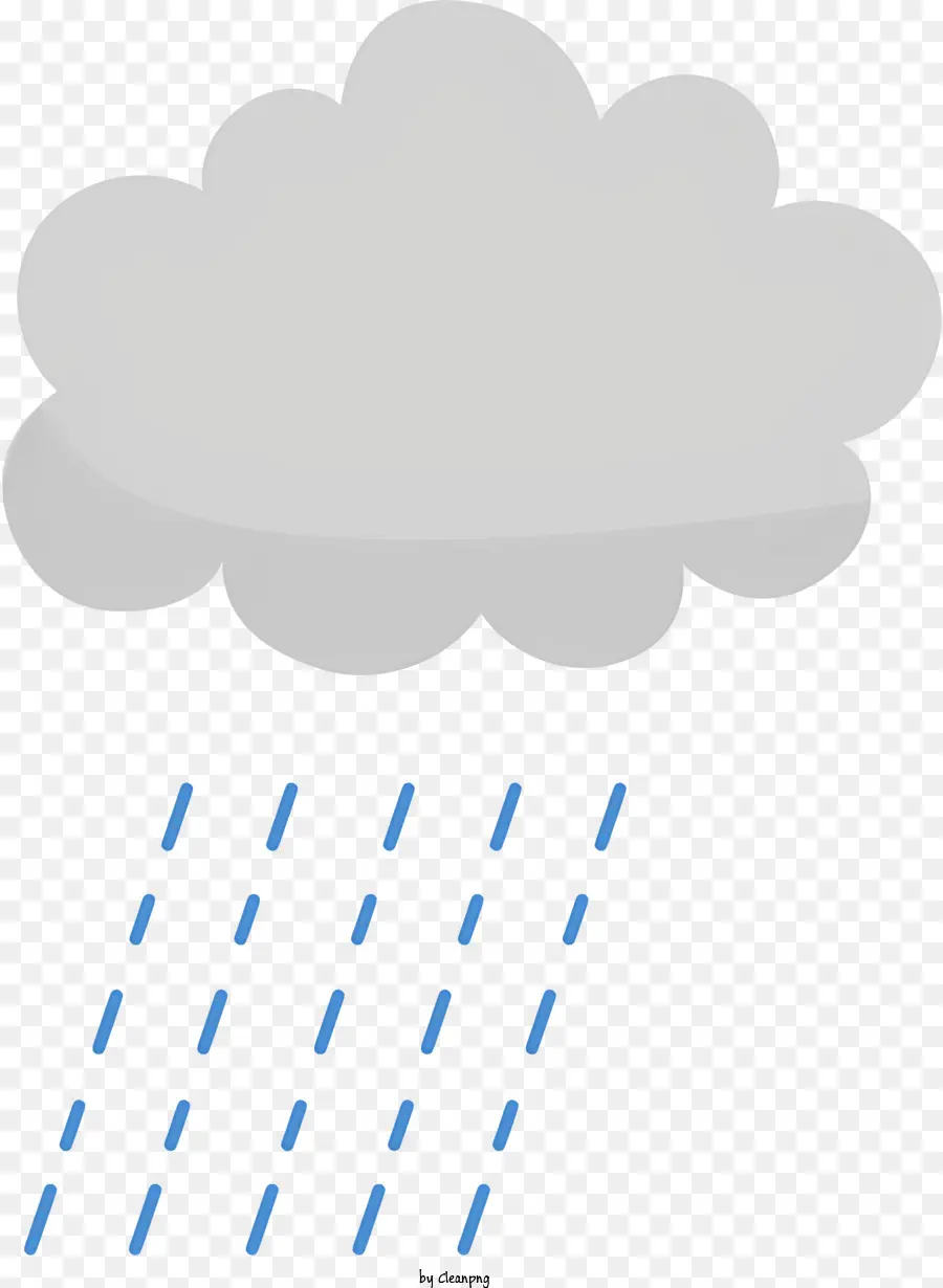 سحابة المطر，الطقس PNG