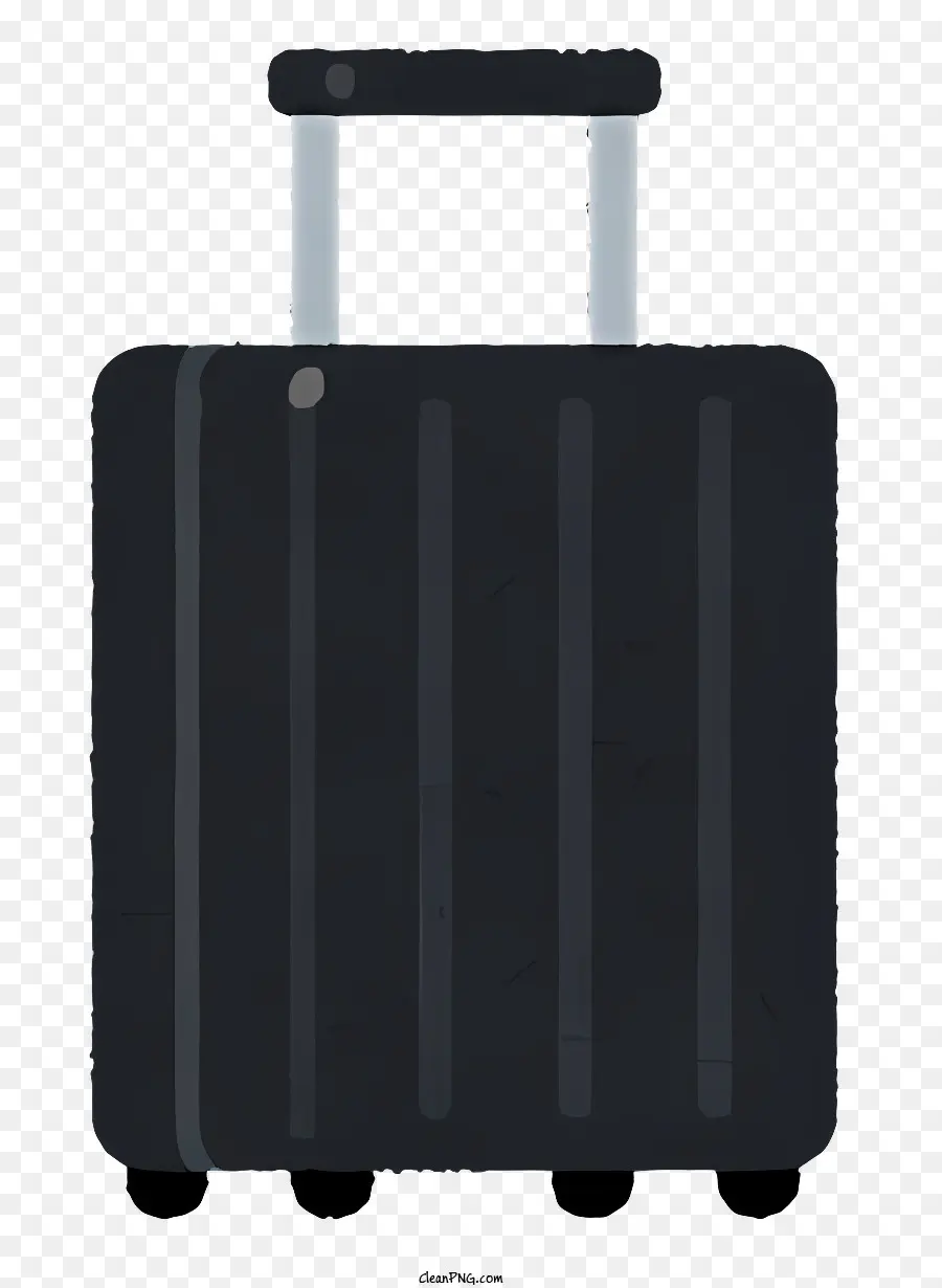 حقيبة سوداء，تصميم مخطط PNG