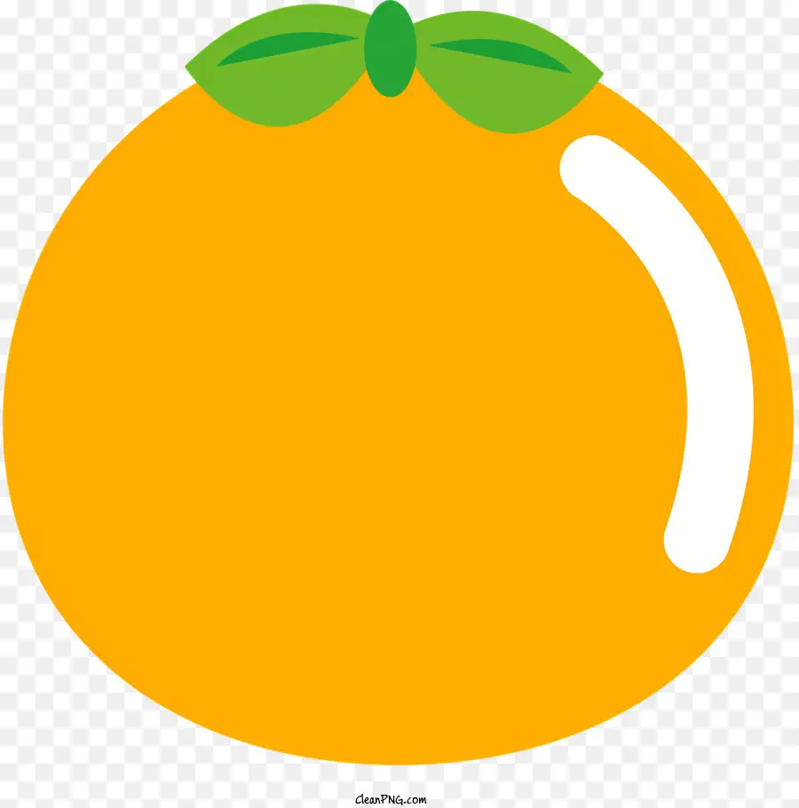 فاكهة البرتقال，ورقة خضراء PNG