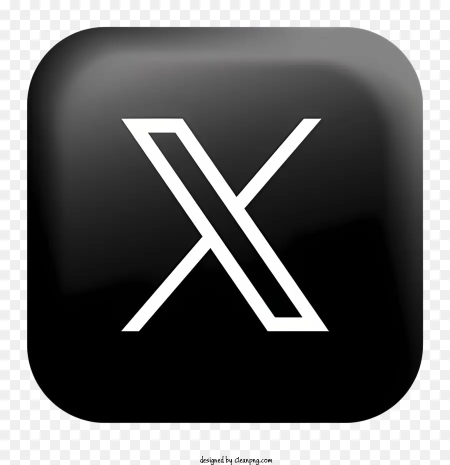 X الشعار，رمز الضرب PNG