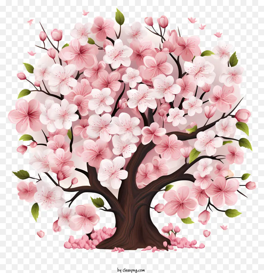 ساكورا إطار زهرة，شجرة الكرز PNG