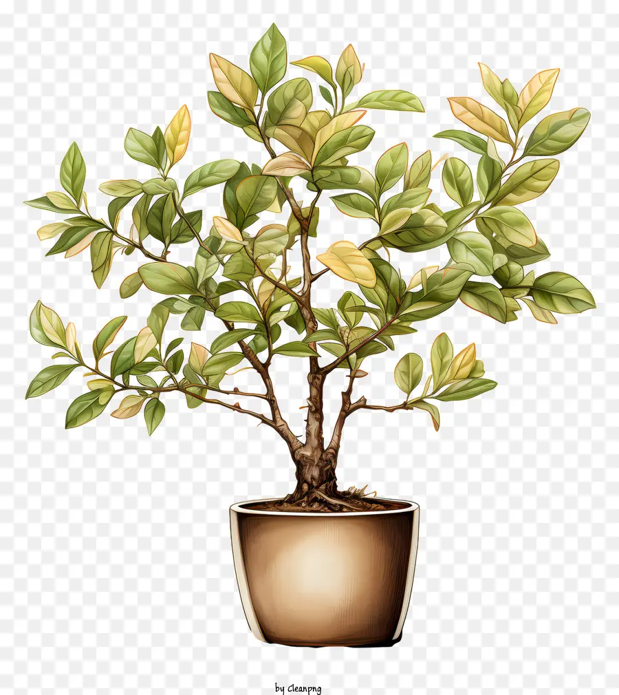 نبات البن，شجرة بونساي PNG