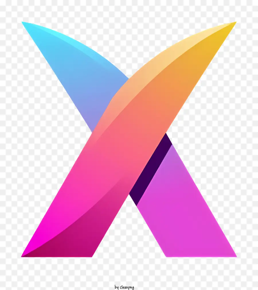 X شعار，شعار شركة الكمبيوتر PNG