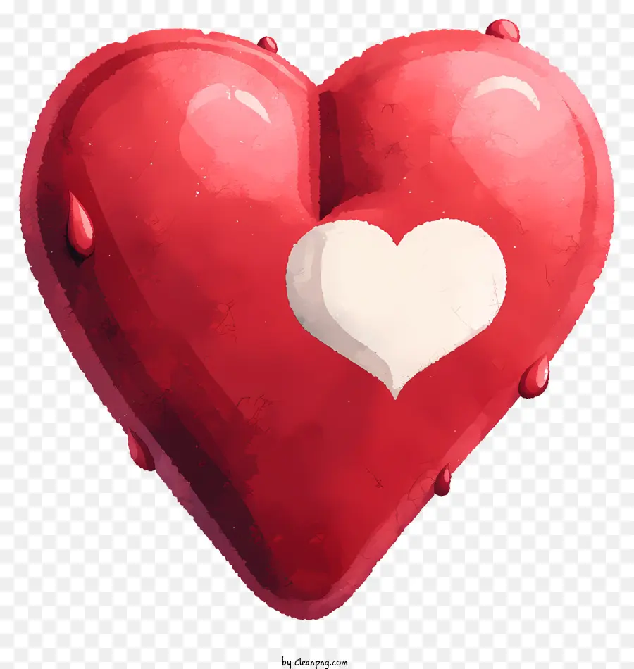 رموز تعبيرية القلب المرسومة باليد，الحب PNG