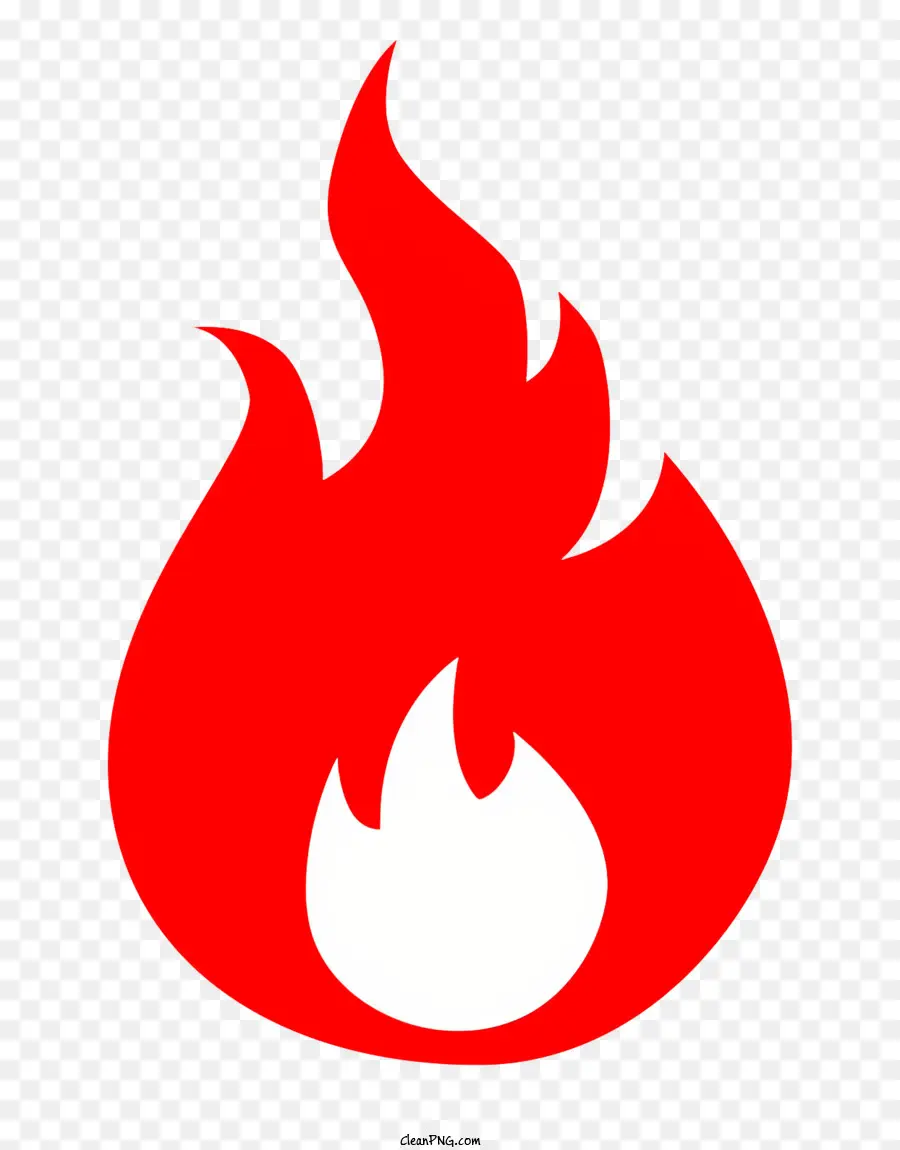 رمز النار，النار الحمراء PNG